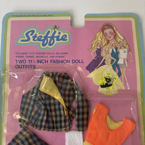 Vintage 1970s–80s Steffie Doll Clothes Outfit Pack – Fits Barbie 11.5” Fashion D - Picture 2 of 5